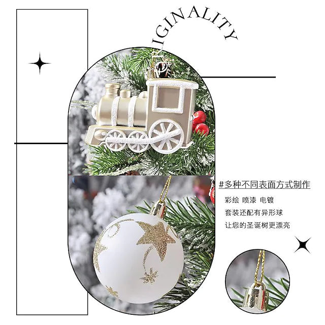 Rynx | 70-piece Set: Christmas Tree Decorations Christmas Balls