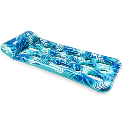 Rynx | 70" x 30" Inflatable Lounge Pool with Headrest