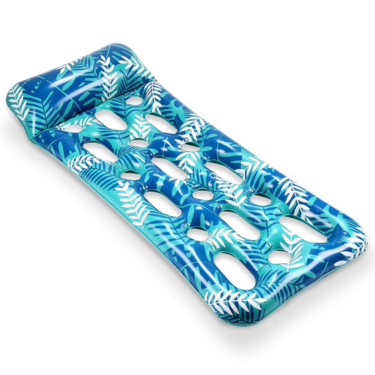 Rynx | 70" x 30" Inflatable Lounge Pool with Headrest