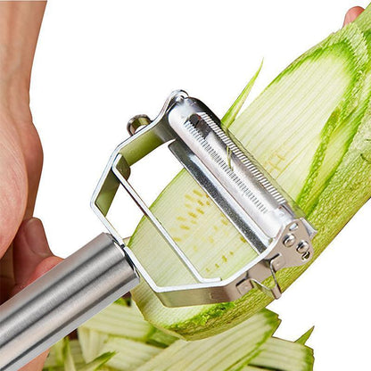 Rynx | Ultra-Sharp Stainless Steel Multi-Function Vegetable Peeler & Julienne Cutter