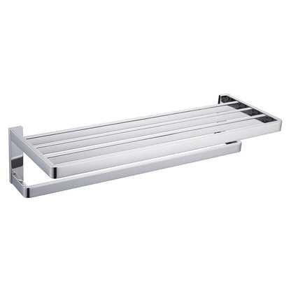 Rynx | 5-piece modern bathroom accessories as a single item or in a set Polished chrome bathroom set
