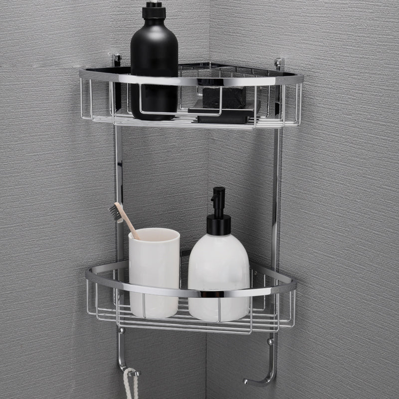 Rynx | 5-piece modern bathroom accessories as a single item or in a set Polished chrome bathroom set