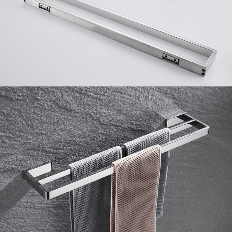 Rynx | 5-piece modern bathroom accessories as a single item or in a set Polished chrome bathroom set