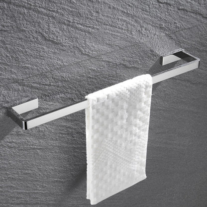 Rynx | 5-piece modern bathroom accessories as a single item or in a set Polished chrome bathroom set