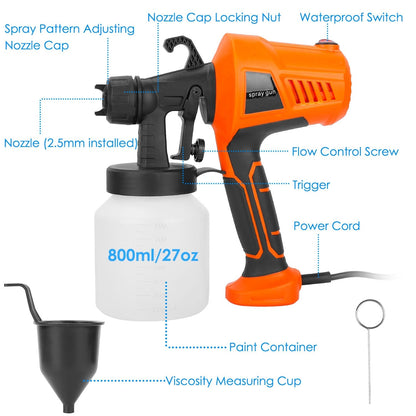 Rynx | 700W Electric Paint Sprayer Handheld HVLP Spray Paint