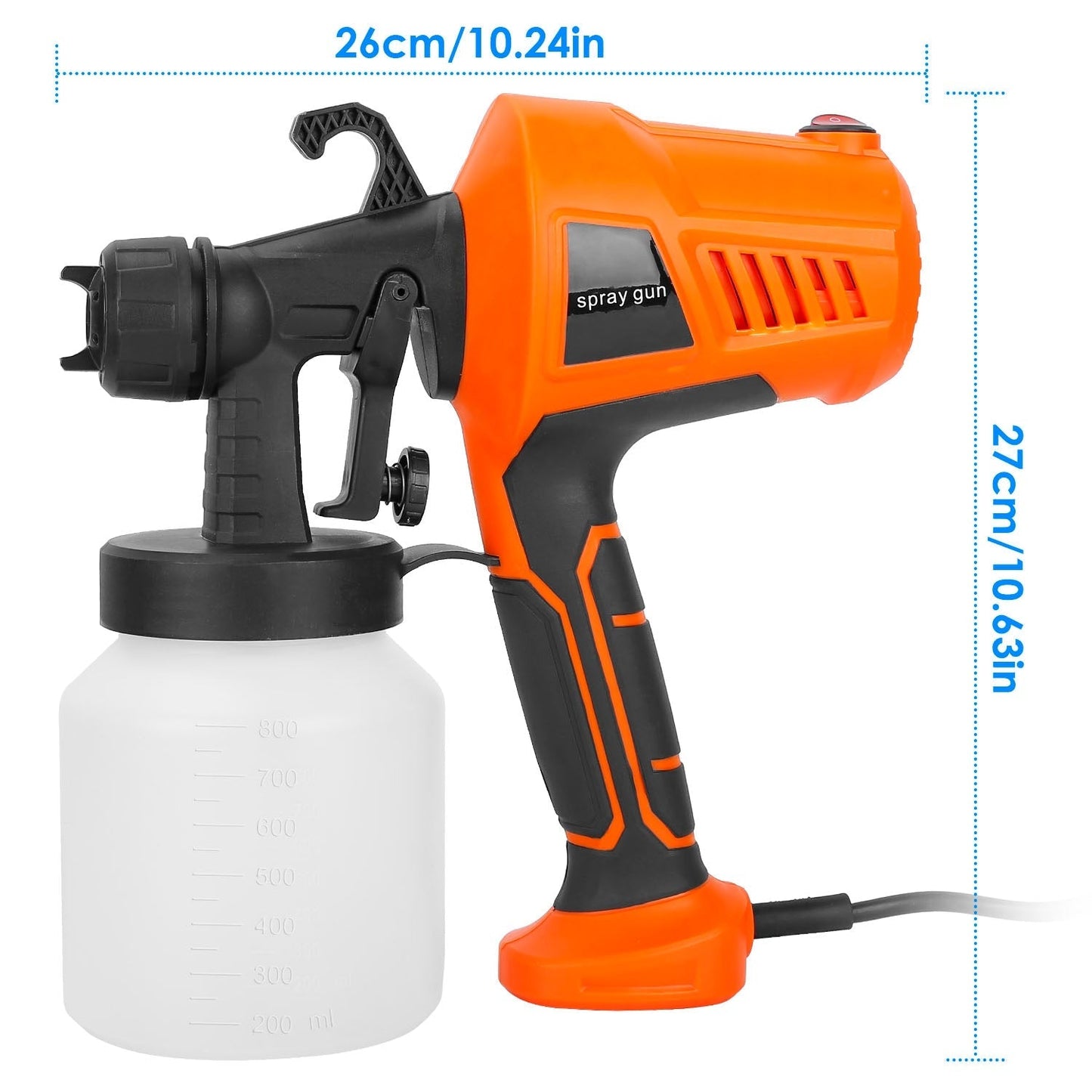 Rynx | 700W Electric Paint Sprayer Handheld HVLP Spray Paint