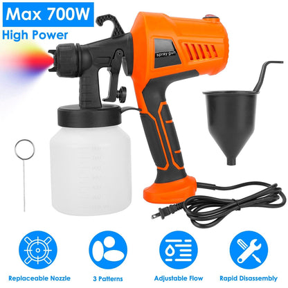 Rynx | 700W Electric Paint Sprayer Handheld with 3 Spray Patterns 800ml