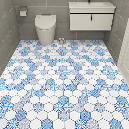 Rynx | Modern PVC Flooring Self-adhesive Geometrically Printed Low Gloss Vinyl Floor Planks