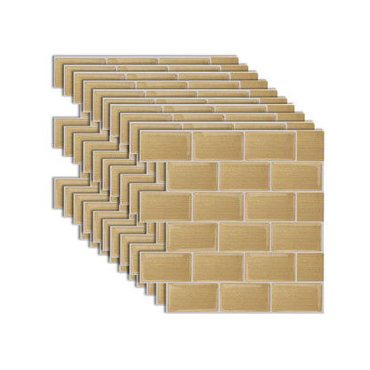 Rynx | Modern Peel & Stick Mosaic Tile PVC Herringbone Peel and Stick Wall Tile