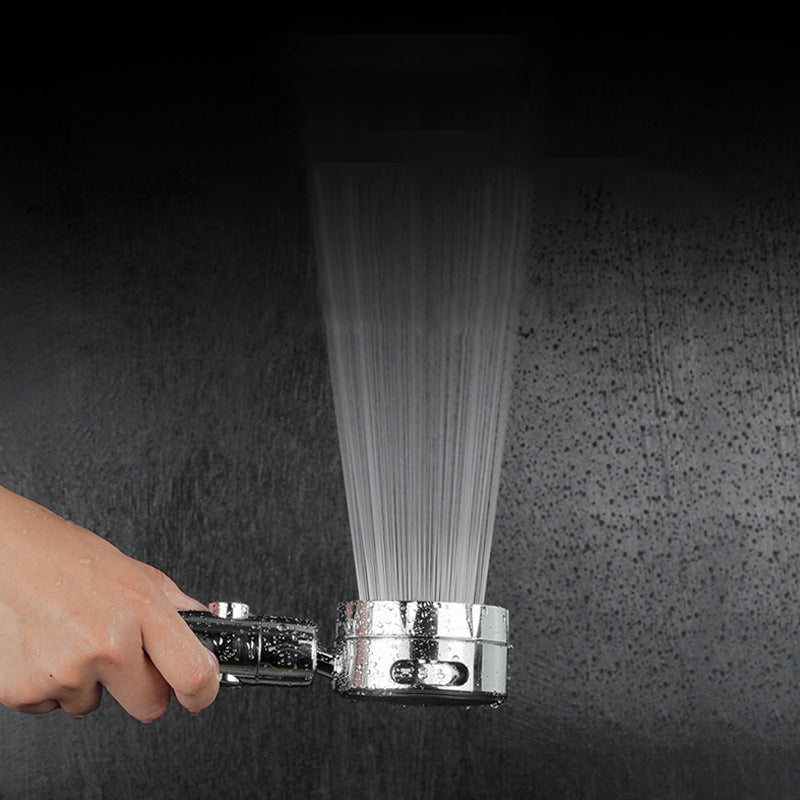 Rynx | Modern Handheld Showerhead 3 Spray Round Metal Shower Heads