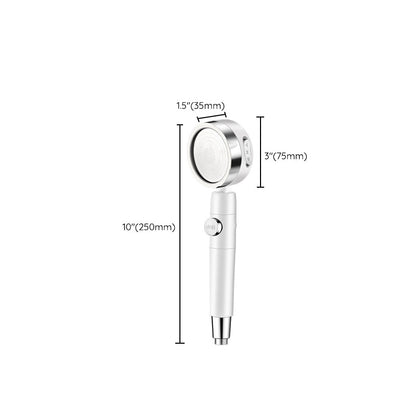Rynx | Modern Handheld Showerhead 3 Spray Round Metal Shower Heads