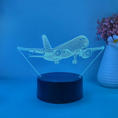 Rynx | SkyGlow - 3D Fly Acrylic Night Light with USB, LED Table Lamp