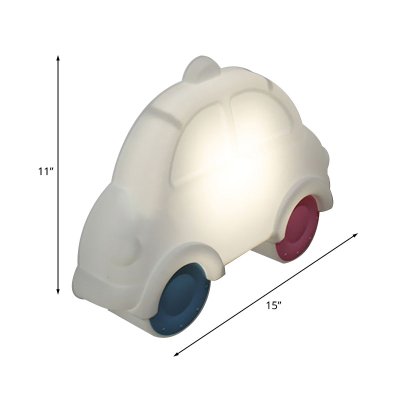 Rynx | Car Corner Wall Lamp Lighting Plastic LED Cartoon White-Blue-Pink Wall Lamp Fixture