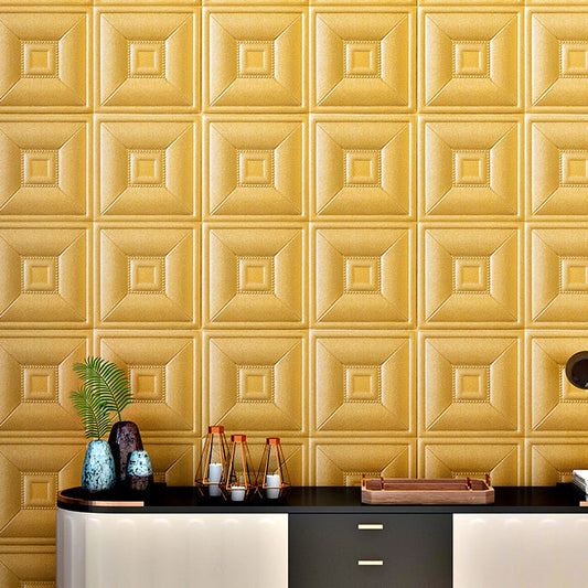 Rynx | Beautiful Style Wall Panel 3D Print Bathroom Living Room Wall Panels with Padding