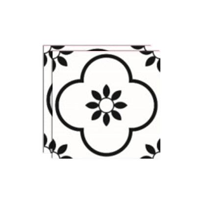 Rynx | Print PVC Peel & Stick Tile Field Tile for Kitchen and Bathroom Back Wall