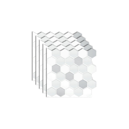 Rynx | Square Peel and Stick Back Wall Modern Plastic Peel and Stick Back Wall