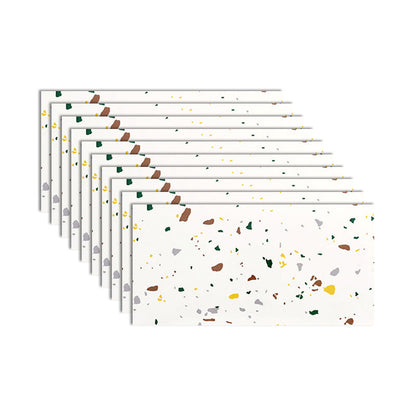 Rynx | PVC Rectangular 10 Pack 12" X 23" Peel & Stick Mosaic Tile Kitchen and Bathroom