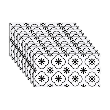 Rynx | PVC Rectangular 10 Pack 12" X 23" Peel & Stick Mosaic Tile Kitchen and Bathroom