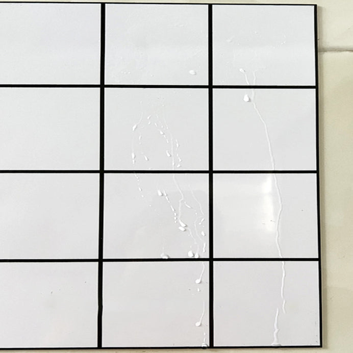 Rynx | PVC Rectangular 10 Pack 12" X 23" Peel & Stick Mosaic Tile Kitchen and Bathroom