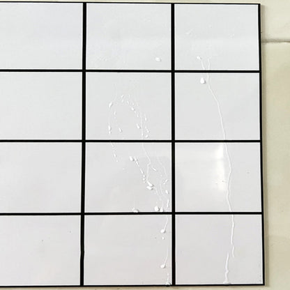 Rynx | PVC Rectangular 10 Pack 12" X 23" Peel & Stick Mosaic Tile Kitchen and Bathroom