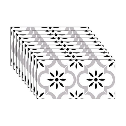 Rynx | PVC Rectangular 10 Pack 12" X 23" Peel & Stick Mosaic Tile Kitchen and Bathroom