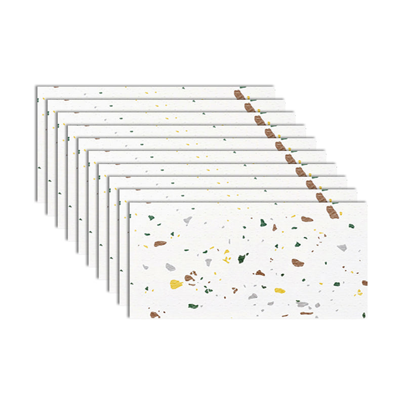 Rynx | PVC Rectangular 10 Pack 12" X 23" Peel & Stick Mosaic Tile Kitchen and Bathroom