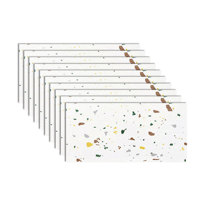 Rynx | PVC Rectangular 10 Pack 12" X 23" Peel & Stick Mosaic Tile Kitchen and Bathroom