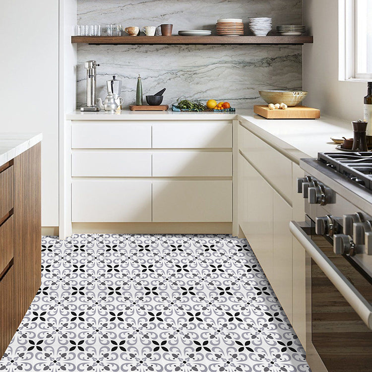Rynx | Print Plastic Peel & Stick Tile Field Tile for Splash Guard Wall