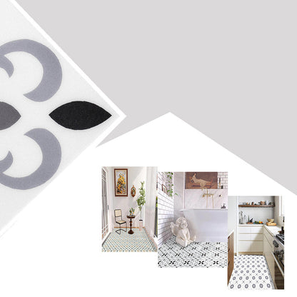 Rynx | Print Plastic Peel & Stick Tile Field Tile for Splash Guard Wall