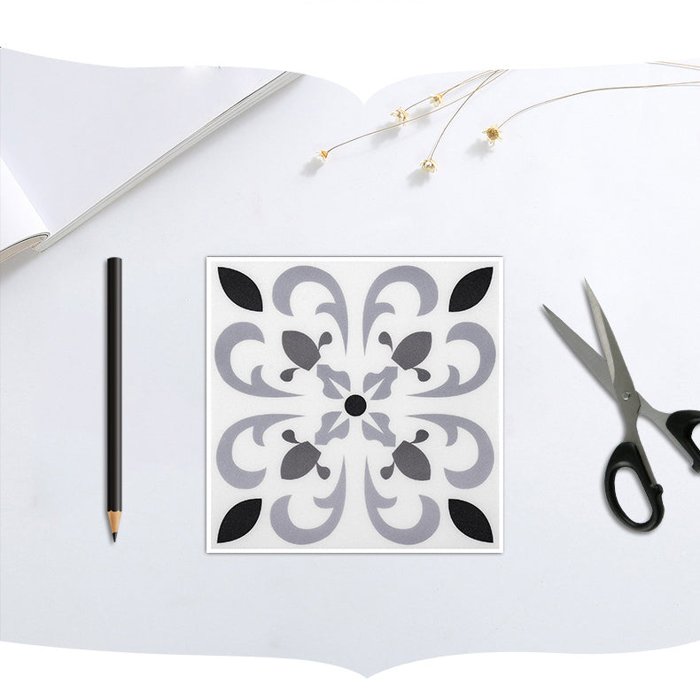 Rynx | Print Plastic Peel & Stick Tile Field Tile for Splash Guard Wall