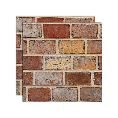 Rynx | Plastic Peel-and-Stick Tiles Indoor Subway Tiles Wallpaper with waterproof