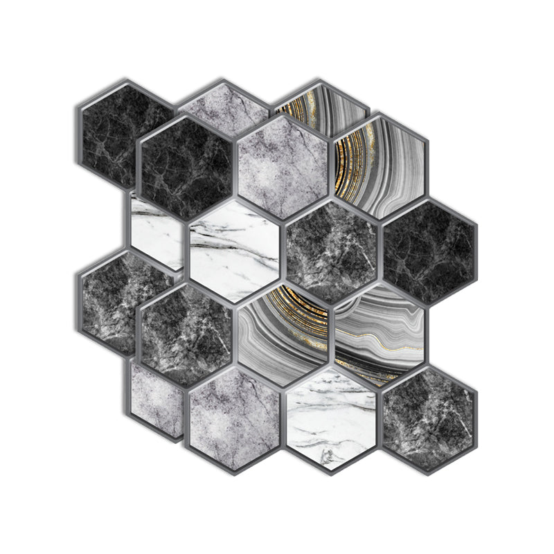 Rynx | Plastic Peel-and-Stick Tiles Indoor Subway Tiles Wallpaper with waterproof