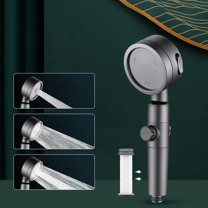Rynx | Plasti Showerhead Contemporary Handheld Showerhead with Adjustable Water Flow