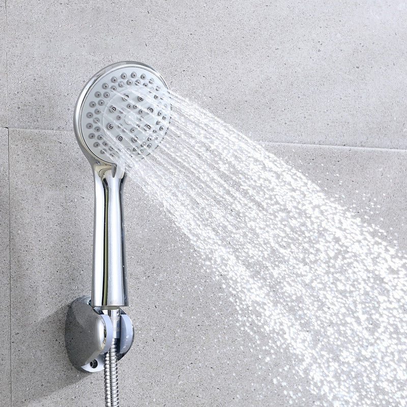 Rynx | Modern adjustable shower head Round Metal Handheld Shower Head