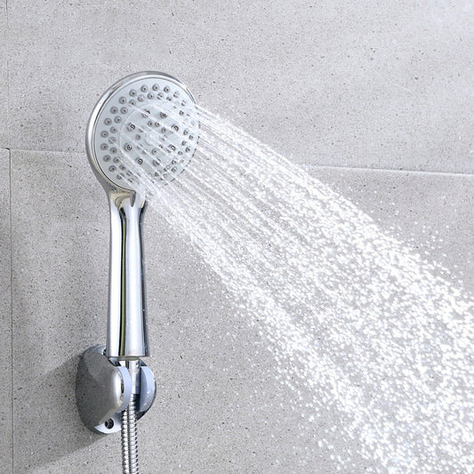 Rynx | Modern adjustable shower head Round Metal Handheld Shower Head