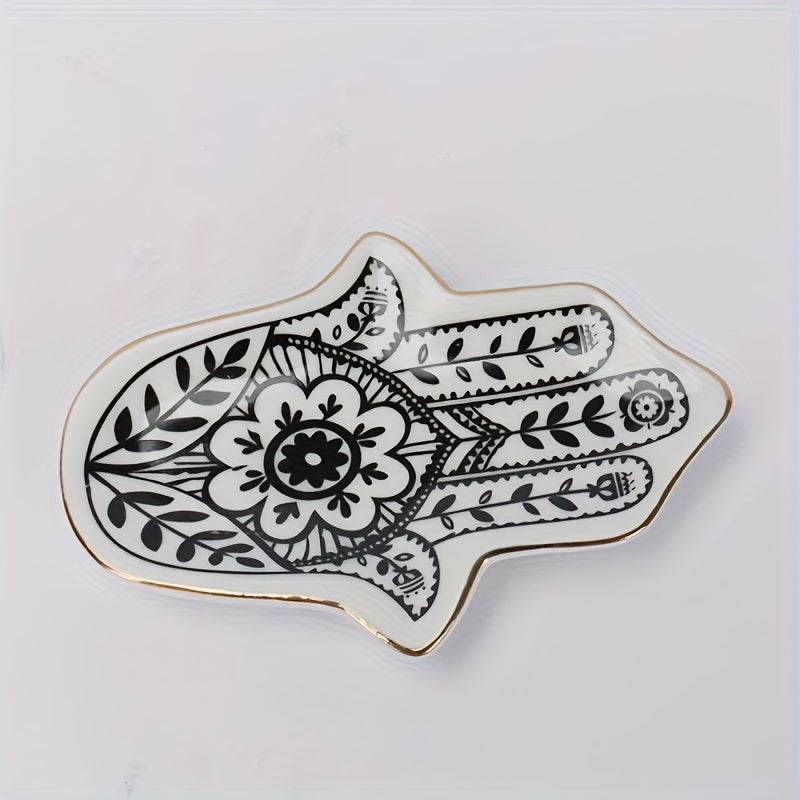 Rynx | PalmTray - Oval Ceramic Jewelry Tray
