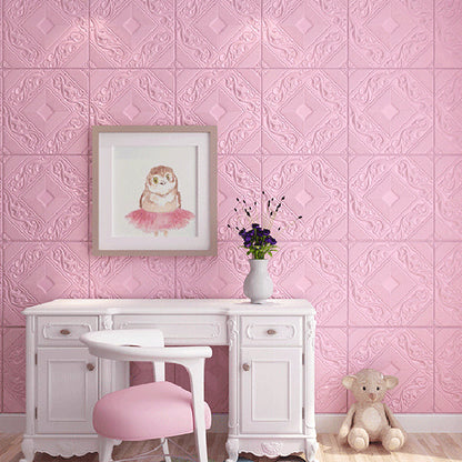 Rynx | Modern Tin Backsplash Cover Three-Dimensional Printing Wall Ceiling Panel