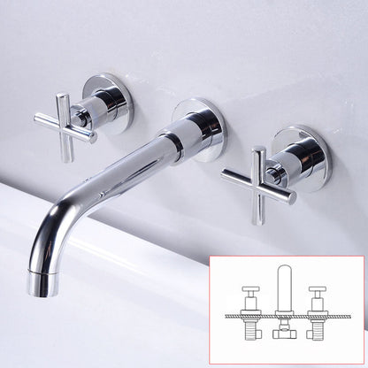 Rynx | Modern Wall-Mounted Faucet Bathroom Lever Bathtub Faucet
