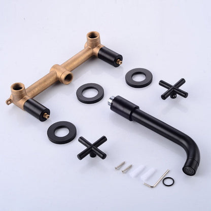 Rynx | Modern Wall-Mounted Faucet Bathroom Lever Bathtub Faucet