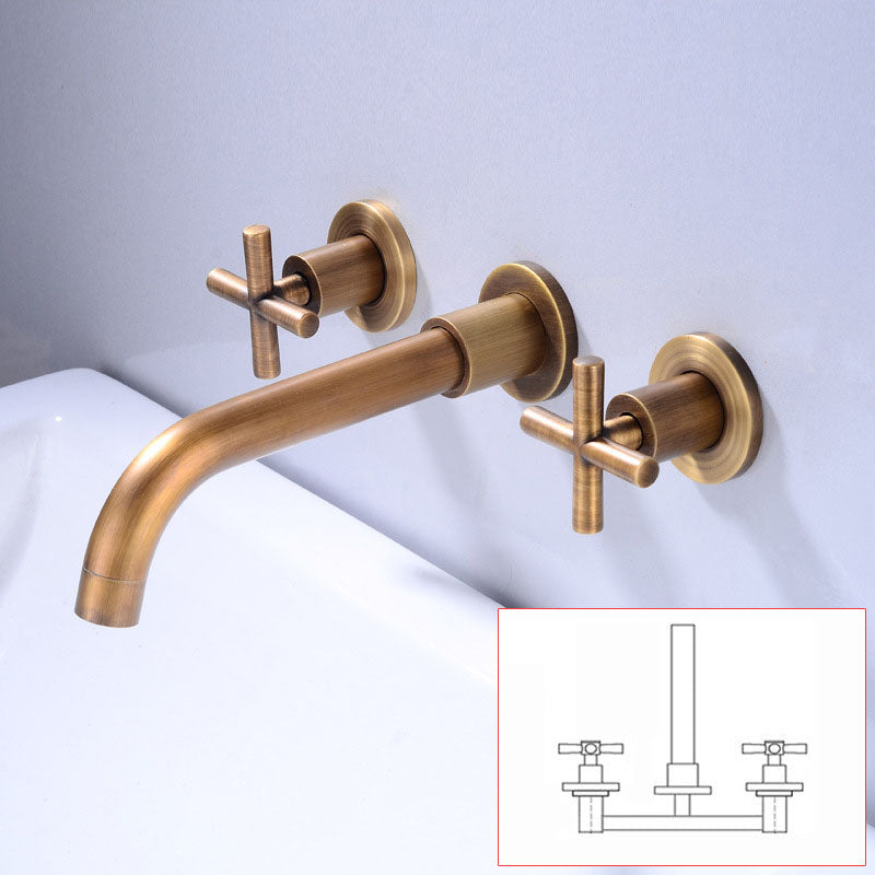 Rynx | Modern Wall-Mounted Faucet Bathroom Lever Bathtub Faucet