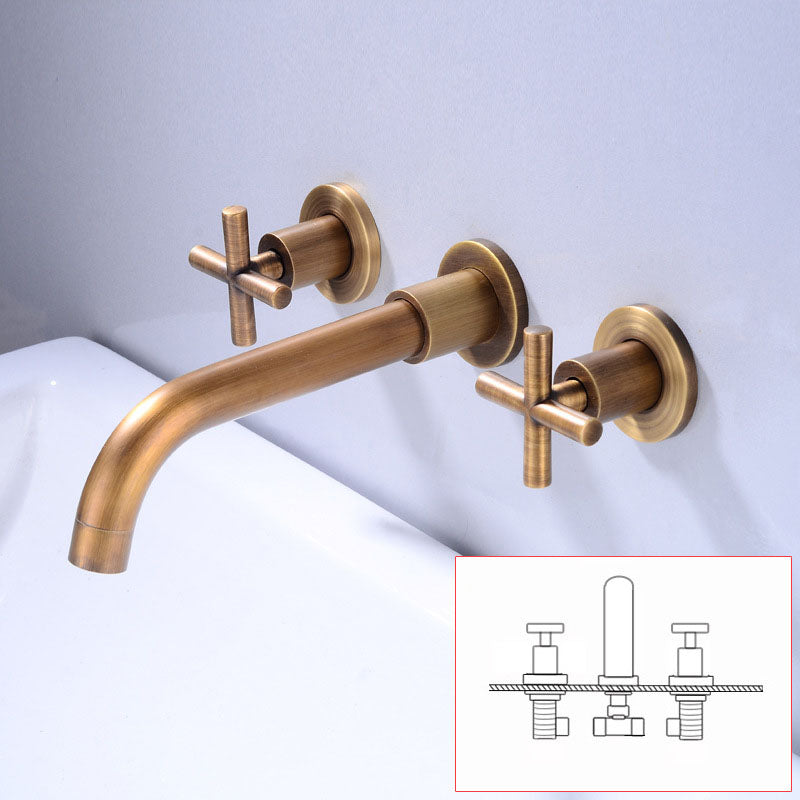 Rynx | Modern Wall-Mounted Faucet Bathroom Lever Bathtub Faucet