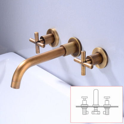 Rynx | Modern Wall-Mounted Faucet Bathroom Lever Bathtub Faucet