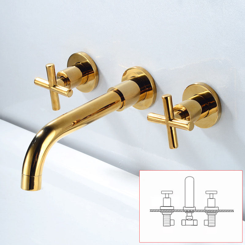 Rynx | Modern Wall-Mounted Faucet Bathroom Lever Bathtub Faucet