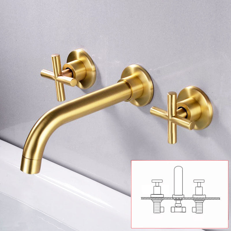 Rynx | Modern Wall-Mounted Faucet Bathroom Lever Bathtub Faucet