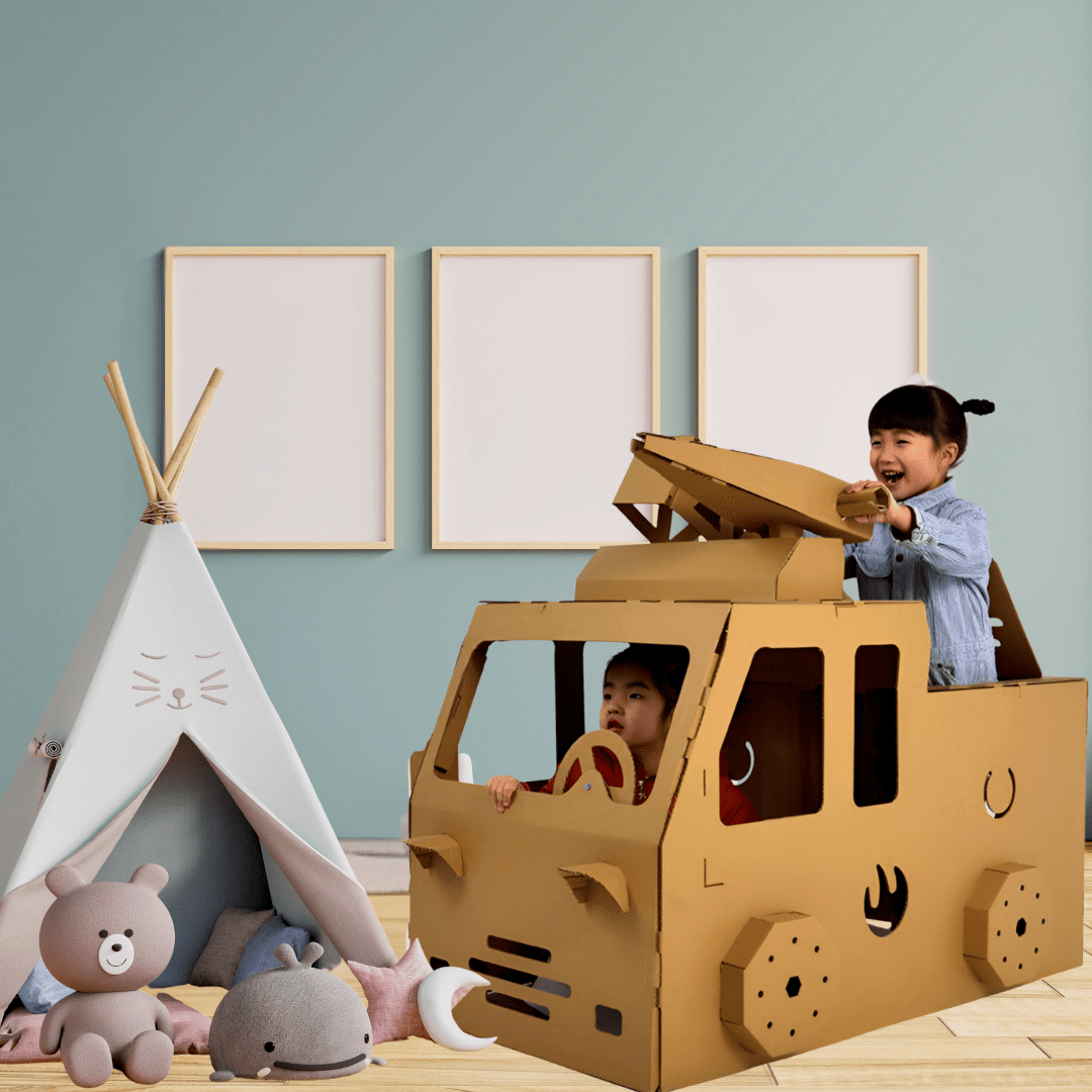 RYNX | Creative Cardboard Set - DIY Figures Building and Playing