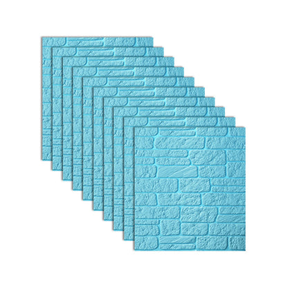 Rynx | Industrial 3D Brick Wall Plank Bathroom Living Room Wall Panel Set of 10