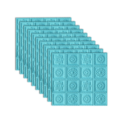Rynx | Industrial 3D-Print Wall Shelf Bathroom Living Room Wall Panels Set of 10