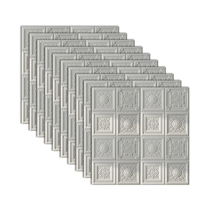 Rynx | Industrial 3D-Print Wall Shelf Bathroom Living Room Wall Panels Set of 10