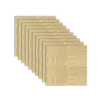 Rynx | Industrial 3D-Print Wall Shelf Bathroom Living Room Wall Panels Set of 10