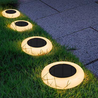 Rynx | Intelamp Color Changing Solar Light Outdoor 2 Pack with Remote Control - Garden and Path Lighting